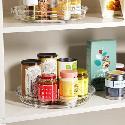 LAMU 3 Pack 10.6'' Lazy Susan Organizer Turntable - Image 5