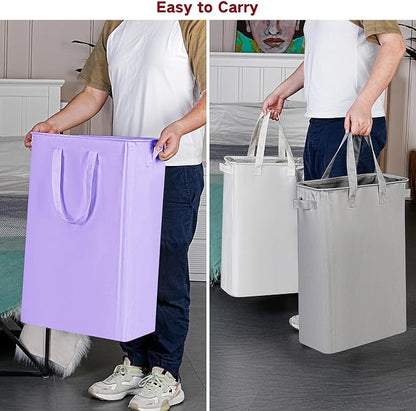 efluky Slim Laundry Basket, Narrow Laundry Hamper - Image 5