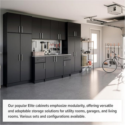 Prepac Elite Tall Garage Storage Cabinet & Pantry Storage Cupboard, 2-Door - Image 6