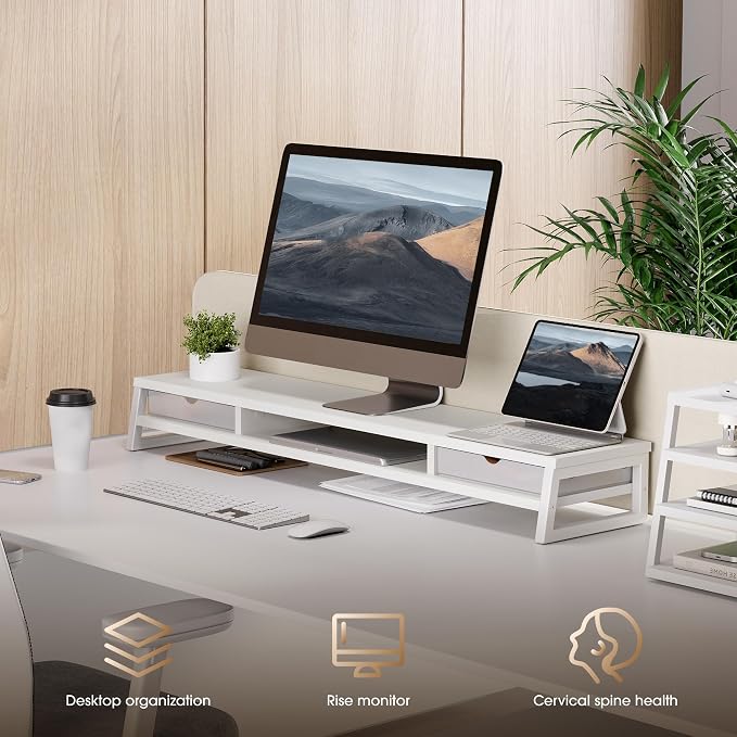 Fenge Dual Monitor Stand, Monitor Riser - Image 7