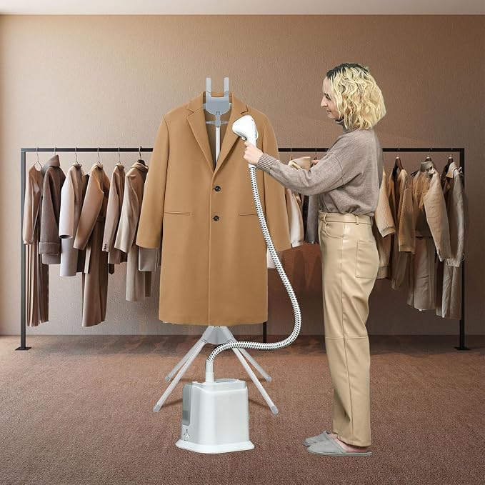 Adjustable Steamer Stand for Clothes, Portable Steamer Rack for Clothes - Image 7