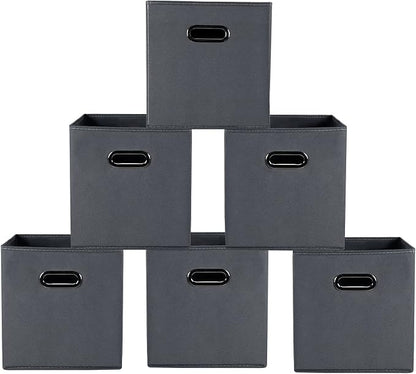 Yunkeeeper storage bins Cubes, Fabric Cube Organizer by Yunkeeper