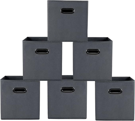 Yunkeeeper storage bins Cubes, Fabric Cube Organizer by Yunkeeper