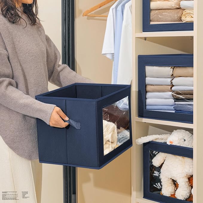Homsorout Stackable Storage Bins - Image 5