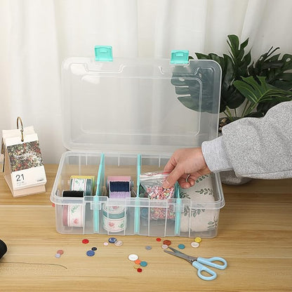 BTSKY Clear Plastic Dividing Storage Box - Image 6