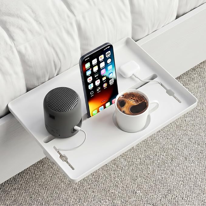 JOYMOOP Clip-On Bedside Shelf for Bunk Beds, Dorm Room Essentials, Bedside Caddy - Image 14