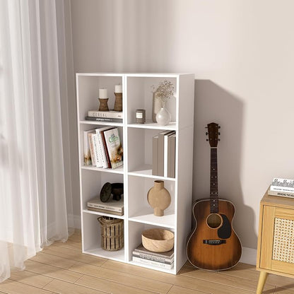 Wooden 4 Cube Storage Organizer, 4 Tier Storage Cubes Storage Display Cubby - Image 7