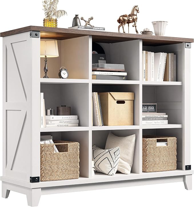 EnHomee 9 Cube Storage Organizer and Shelf, Cube Shelf by EnHomee
