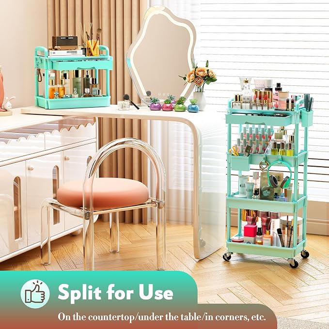 SUNALLY Makeup Cart Organizer - Image 8