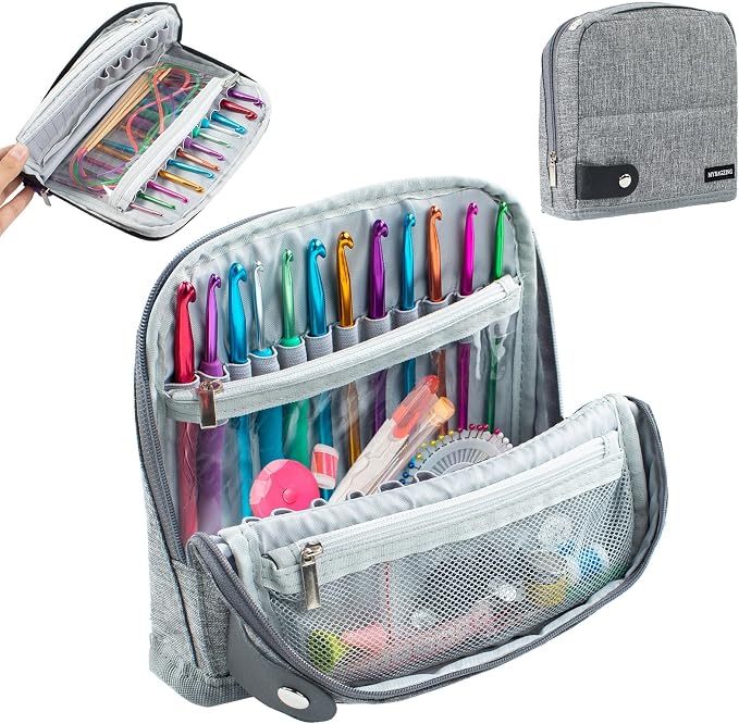 MYBAGZING Crochet Hook Case by MYBAGZING
