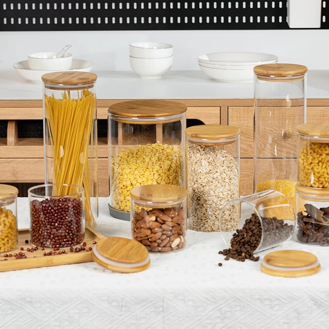 70oz Straight cylindrical Airtight Storage Jars - Image 7