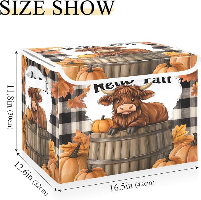 Highland Cows Storage Bins - Image 3