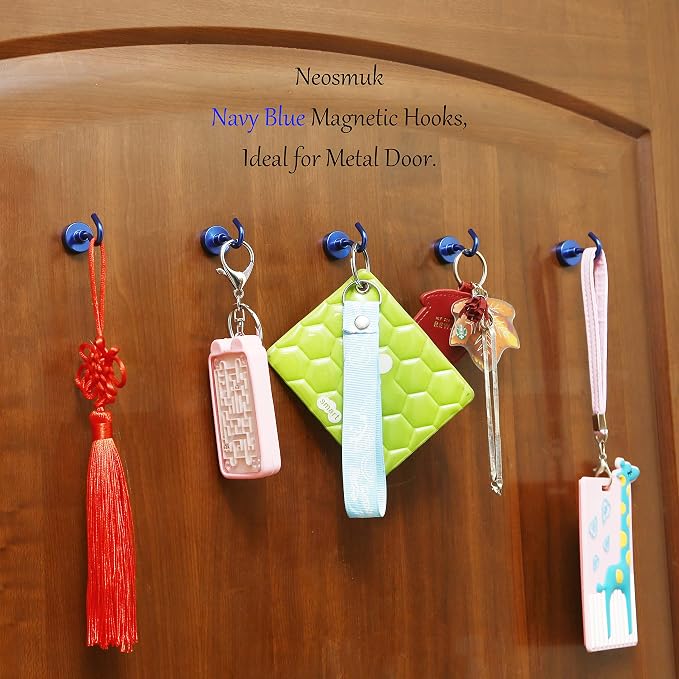 Neosmuk Magnetic Hooks, Heavy Duty 30lb+ Strong Magnet Hook - Image 6