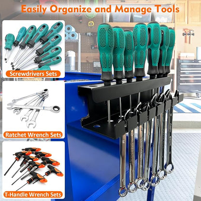 MUTUACTOR Magnetic Wrench Holder Heavy Duty, Anti-scratch Magnetic Mount - Image 2