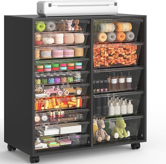 WOPITUES Mobile Storage Cabinet by WOPITUESOfficial