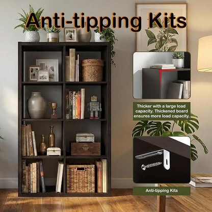 WannabeMyself【2026 Wooden Thick Frame】 8 Cube Storage Organizer - Image 5