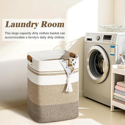 Laundry Hamper, 85L Tall Laundry Basket - Image 4