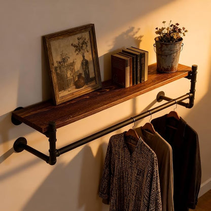 WEBI Wall Mounted Clothes Rack - Image 5