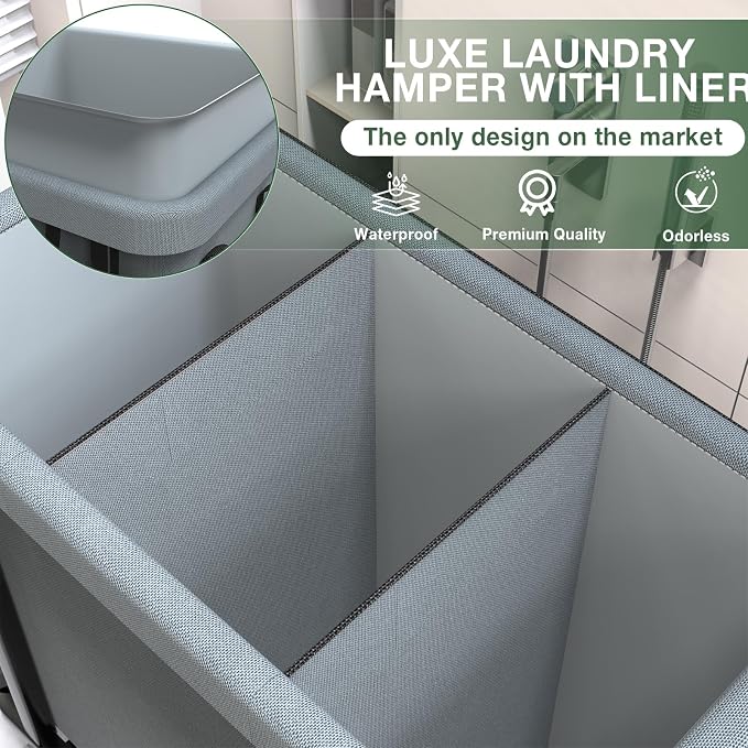 60 Gal High Grade Large Laundry Basket - Image 3