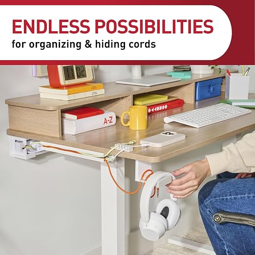 Command Headphone Hanger, 1 Holder and 4 Strips, Holds a 2.7" Wide Band - Image 6