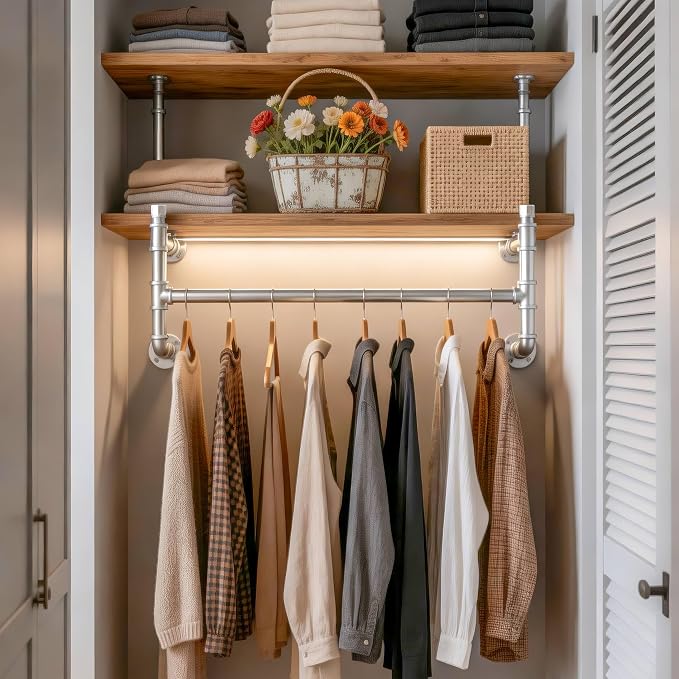 WEBI Wall Mounted Clothes Rack - Image 5