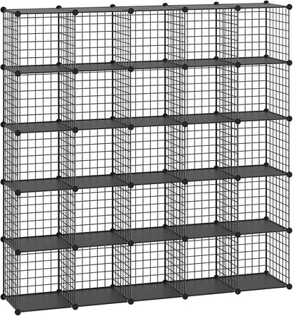 HUBSON Wire Cube Storage Organizer, Book/Toy/Craft/Potted Plants and petCloset by HUBSON