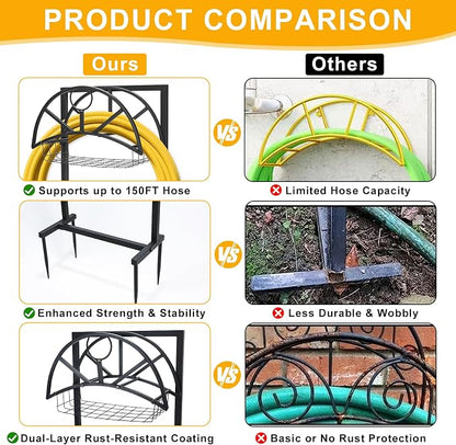 ZEMIRO CHARGE Heavy Duty Garden Hose Holder - Image 6