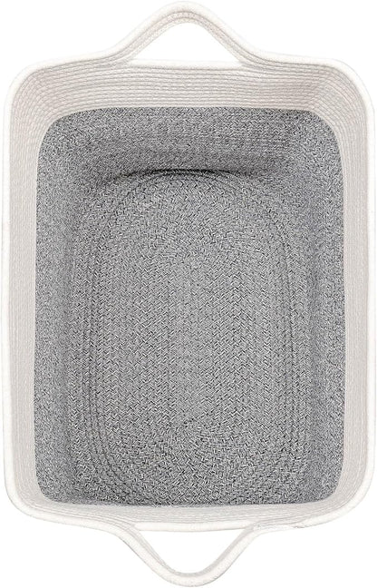 Storage Baskets for Clothes Fabric Cotton Rope Storage Basket - Image 8