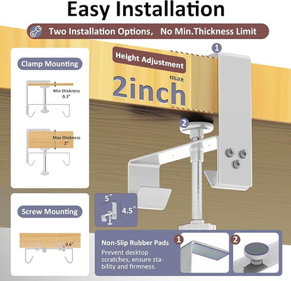 36" Under Desk Cable Management Tray - Image 3