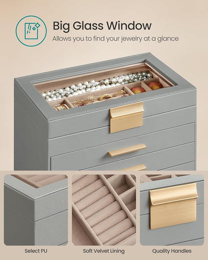 SONGMICS Jewelry Box Organizer - Image 4