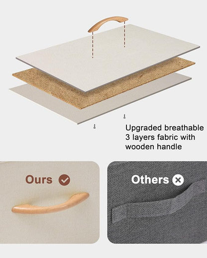 Tall 6-Drawer Fabric Dresser Tower - Image 9