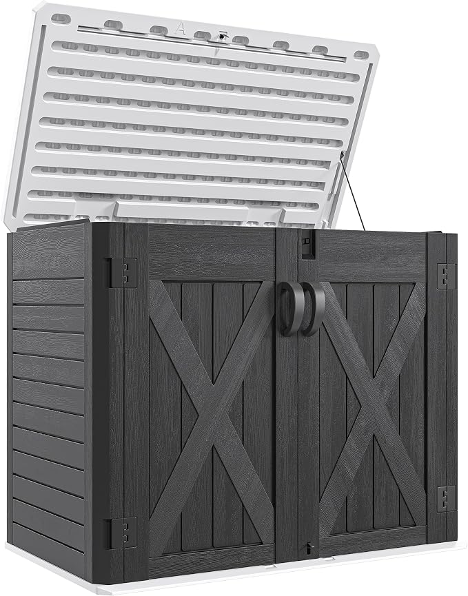 YITAHOME Outdoor Horizontal Storage Shed by YITAHOME
