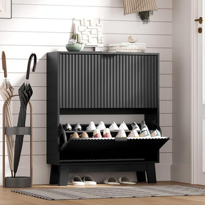 HUANLEGO Shoe Cabinet Storage for Entryway by HUANLEGO