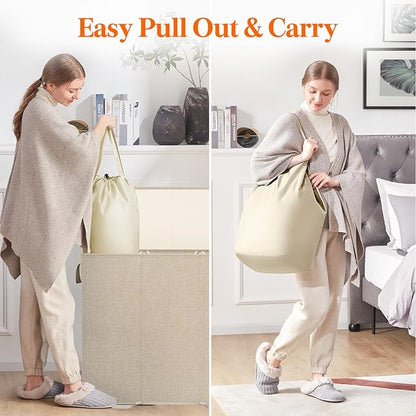 Lifewit Triple Laundry Hamper - Image 5