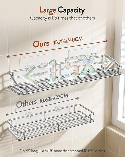 Orimade Bathroom Shelf Organizer Shower Caddy Storage Kitchen Rack - Image 2