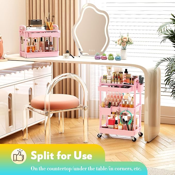 SUNALLY Makeup Cart Organizer - Image 8