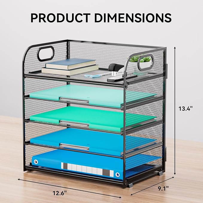 Paper Organizer Letter Tray - Image 2
