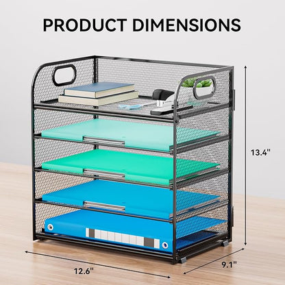 Paper Organizer Letter Tray - Image 2