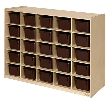 Contender C16002F 25 Tray Storage w/Chocolate Trays; Assembled - Image 3
