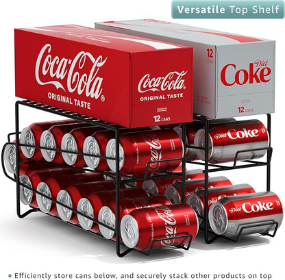 Sorbus Soda Can Rack Beverage Dispenser & Organizer - Image 8