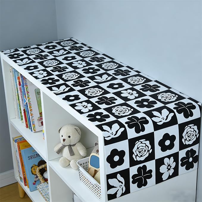 Drawer and Shelf Liner for Kitchen Cabinet, Non Adhesive Anti-Slip Double Layer - Image 9