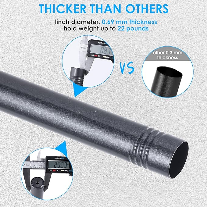 Industrial Curtain Rod Set - Image 5