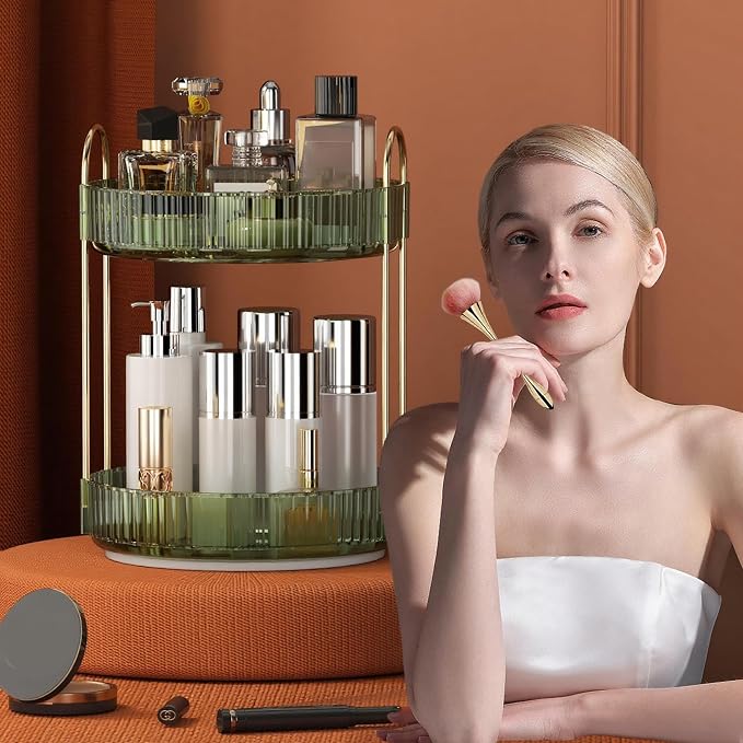 YCIA&DONE 360 Rotating Makeup Organizer and Storage - Image 6