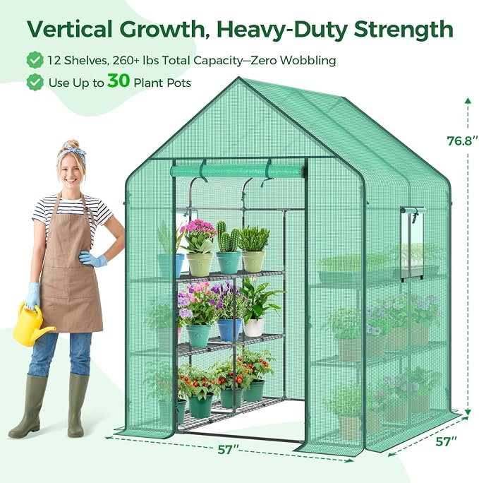 Ohuhu Greenhouse for Outdoors - Image 2