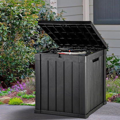 YITAHOME Deck Box, 51 Gallon Weatherproof Outdoor Storage Container - Image 4