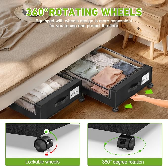 Molutsody Under Bed Storage - Image 3