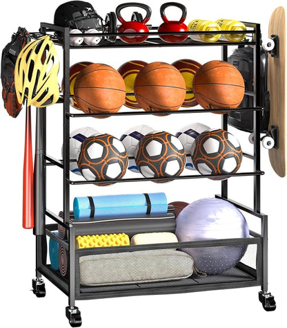 SOYEEZE Sports Equipment Organizer- Ball Storage by SOYEEZE