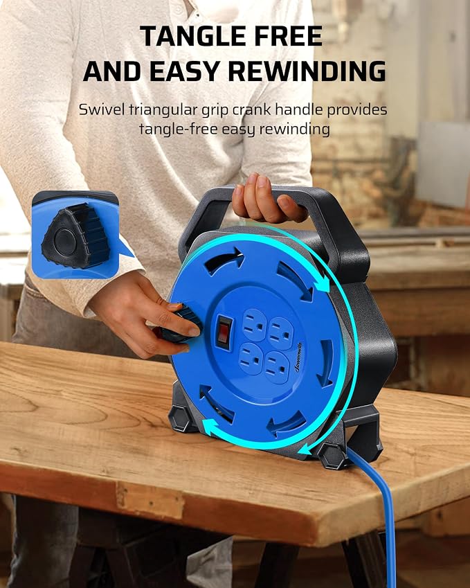 DEWENWILS Extension Cord Reel - Image 5