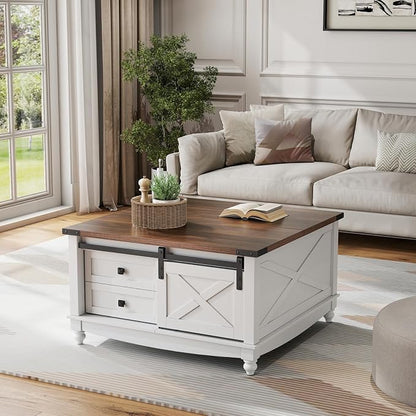 ALLSTAND 31.5" Lift Top Coffee Table - Image 7