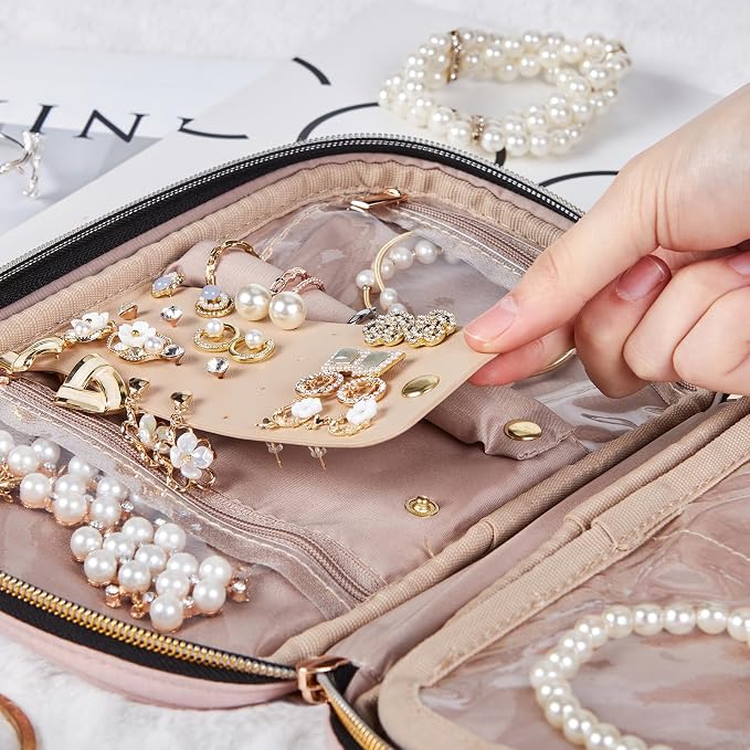 NISHEL Travel Jewelry Case, Holiday Organizer - Image 6